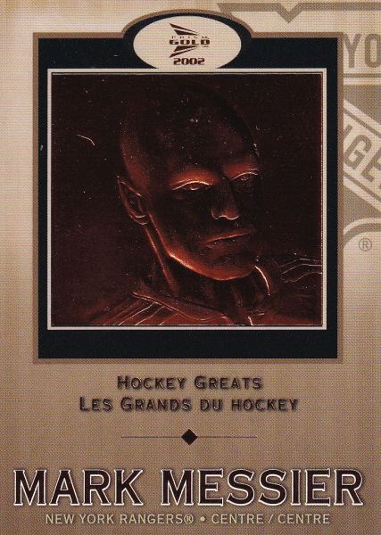 insert karta MARK MESSIER 01-02 Prism McD Gold číslo 6